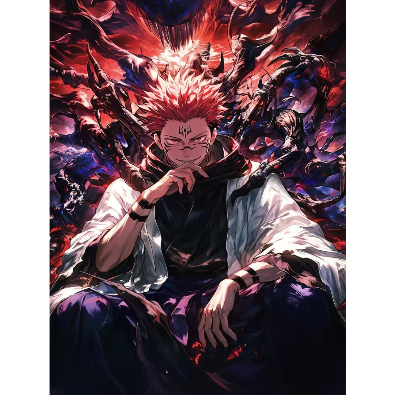 Xing Kong Studio - Ryomen Sukuna 2.0 Poster Frame