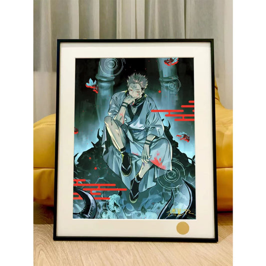 Xing Kong Studio - Ryomen Sukuna Poster Frame
