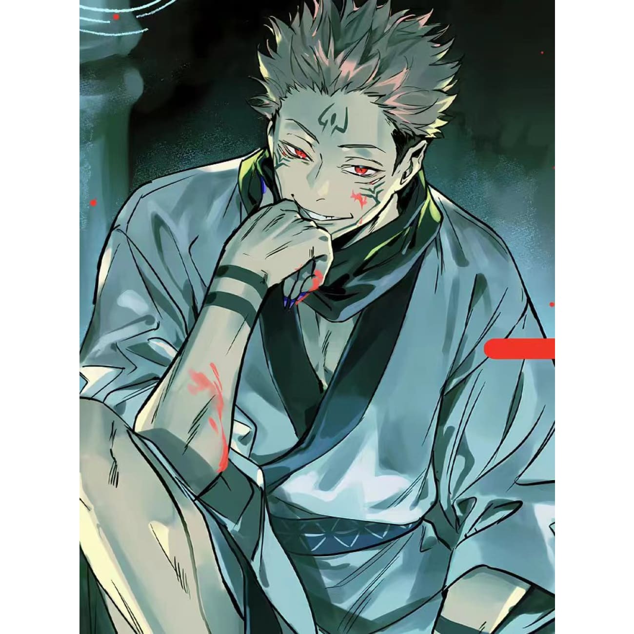 Xing Kong Studio - Ryomen Sukuna Poster Frame