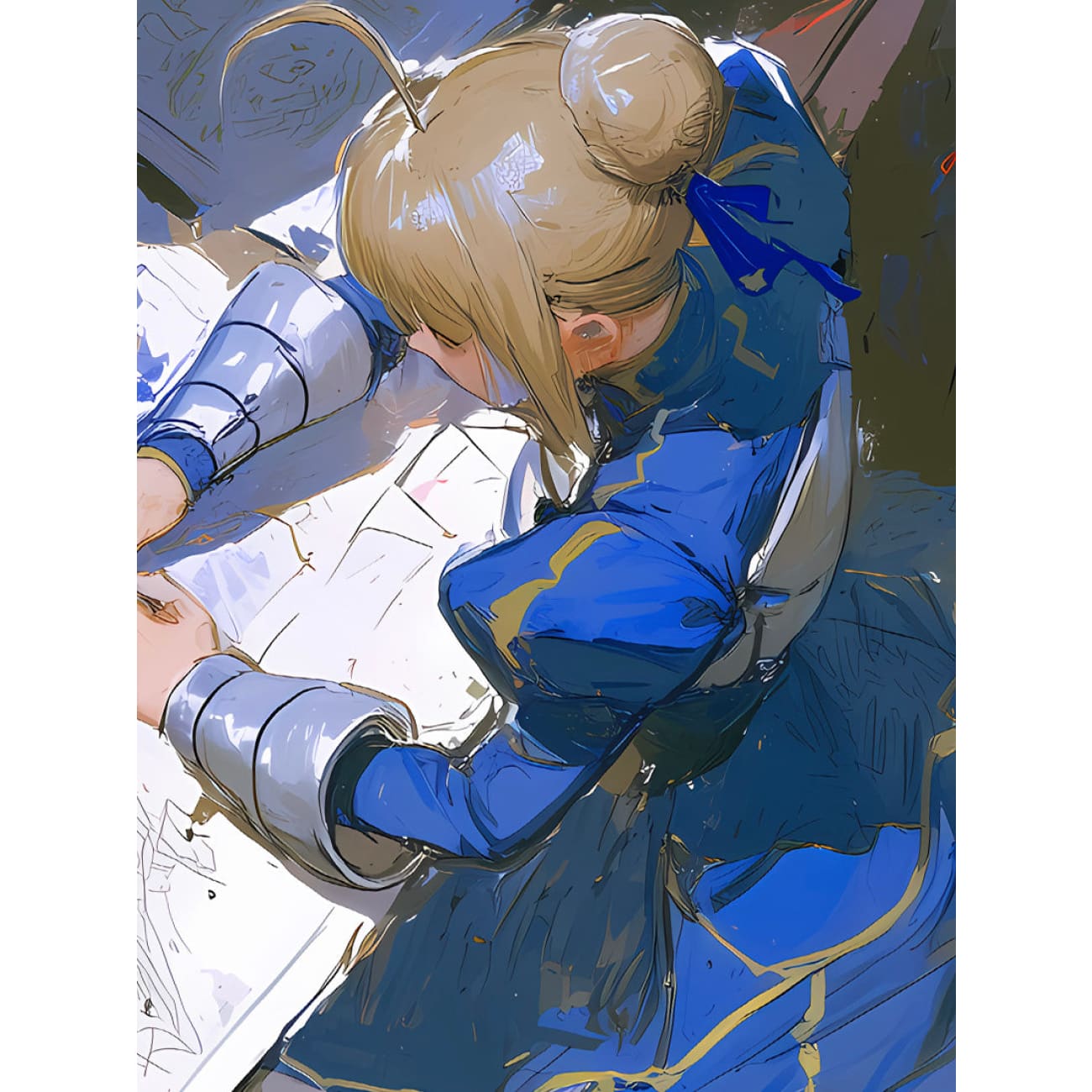 Xing Kong Studio - Saber Poster Frame