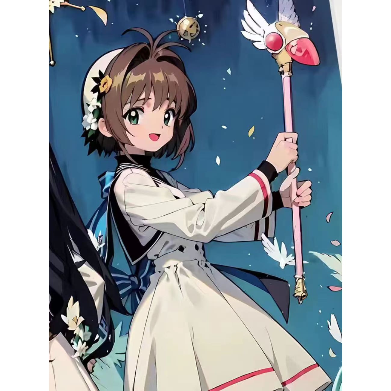 Xing Kong Studio - Sakura Kinomoto & Tomoyo Daidouji Poster Frame