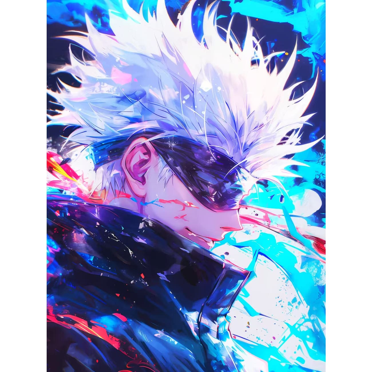 Xing Kong Studio - Satoru Gojo Colourful Ver. Poster Frame