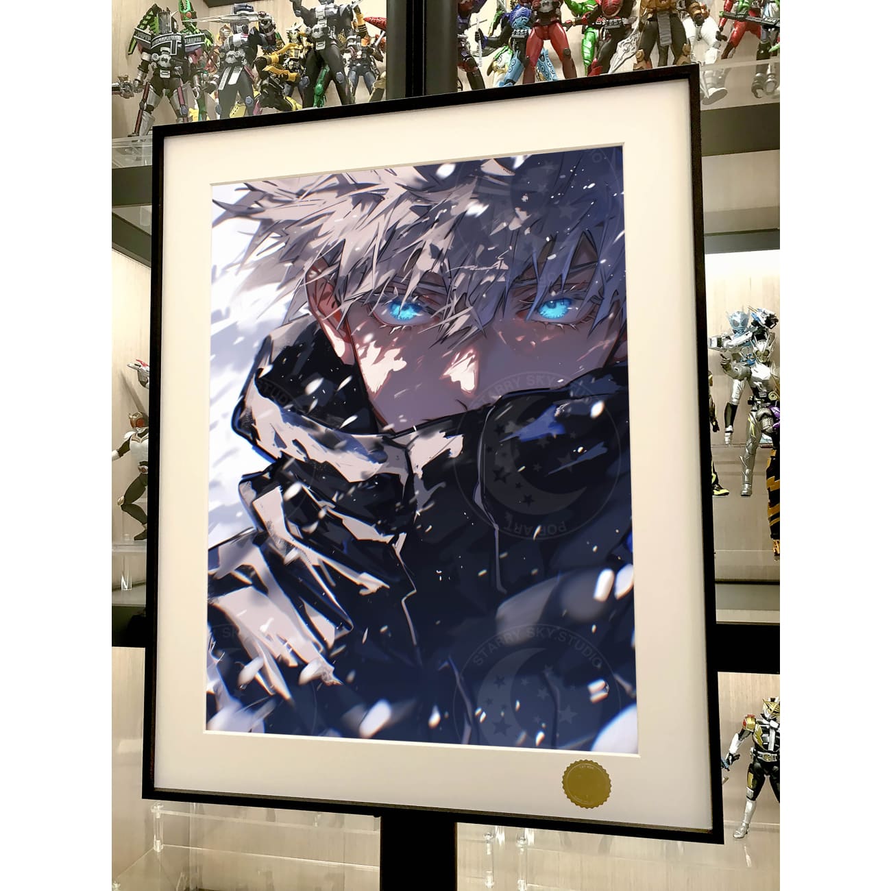 Xing Kong Studio - Satoru Gojo Poster Frame
