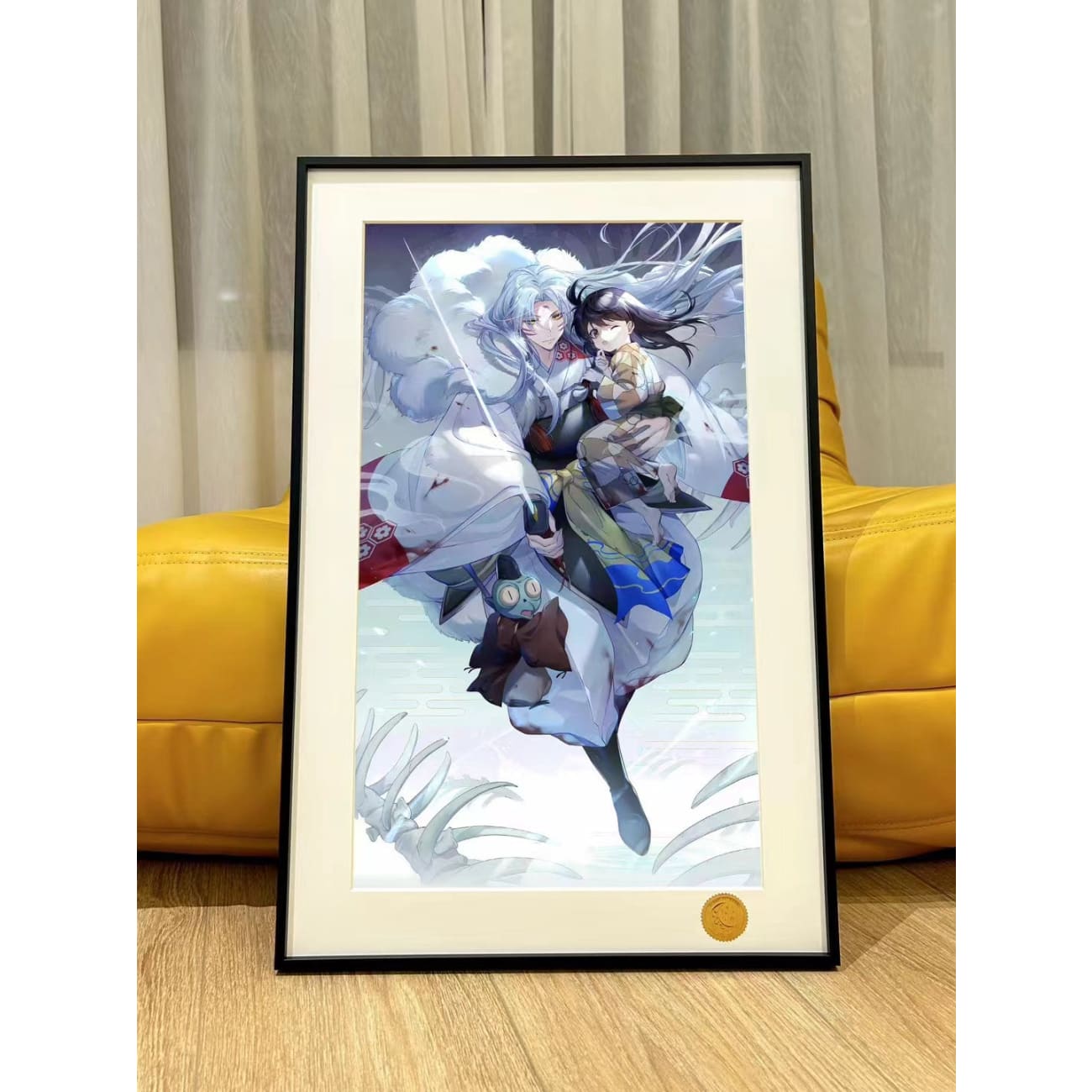 Xing Kong Studio - Sesshoumaru, Rin & Jaken Poster Frame