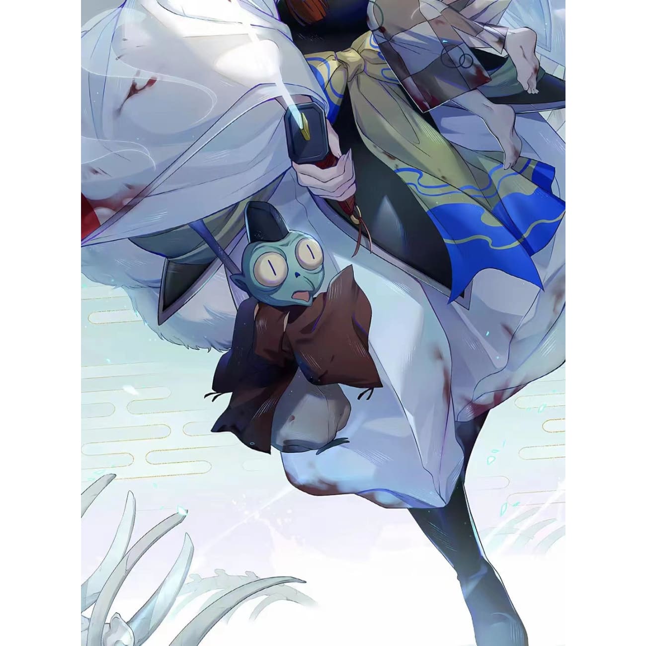 Xing Kong Studio - Sesshoumaru, Rin & Jaken Poster Frame