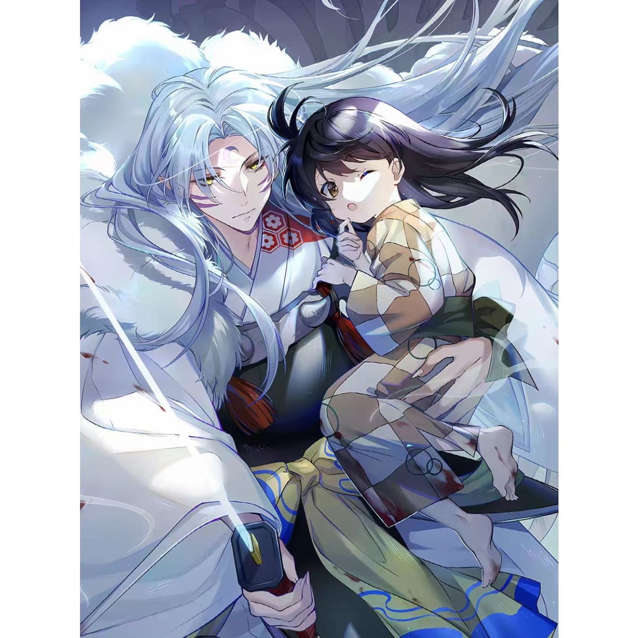 Xing Kong Studio - Sesshoumaru, Rin & Jaken Poster Frame