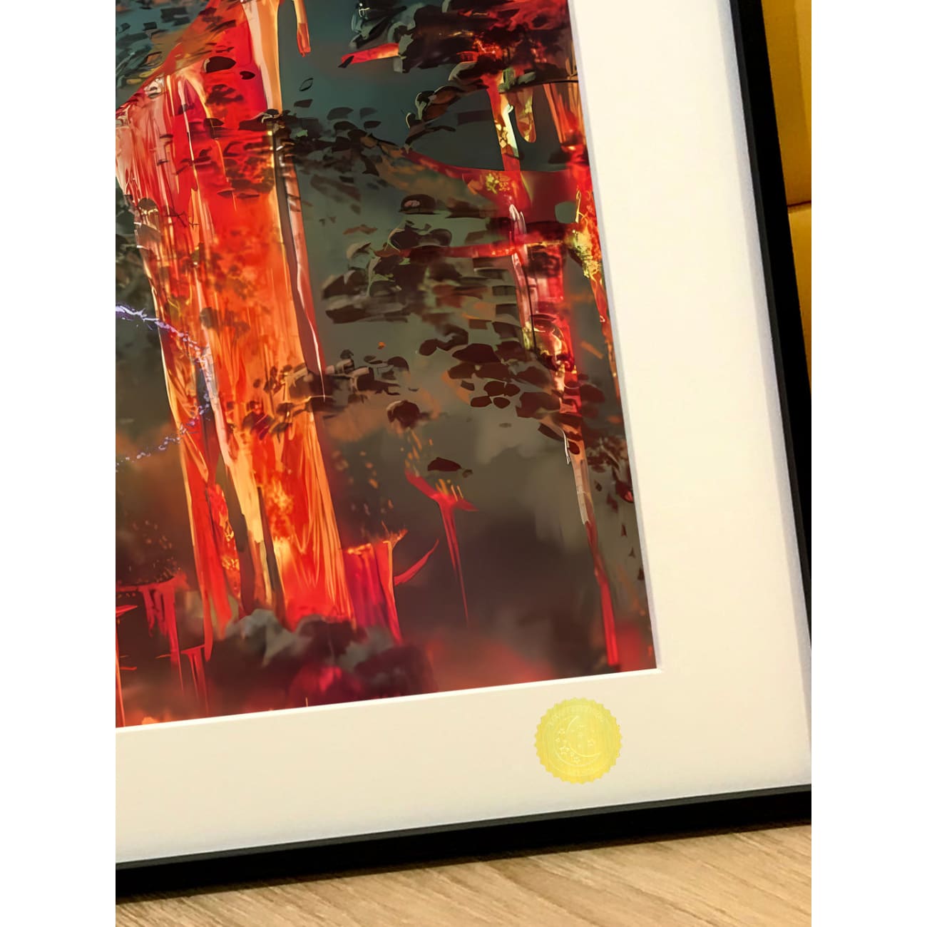 Xing Kong Studio - Shen Gongbao vs Three Dragons Poster Frame