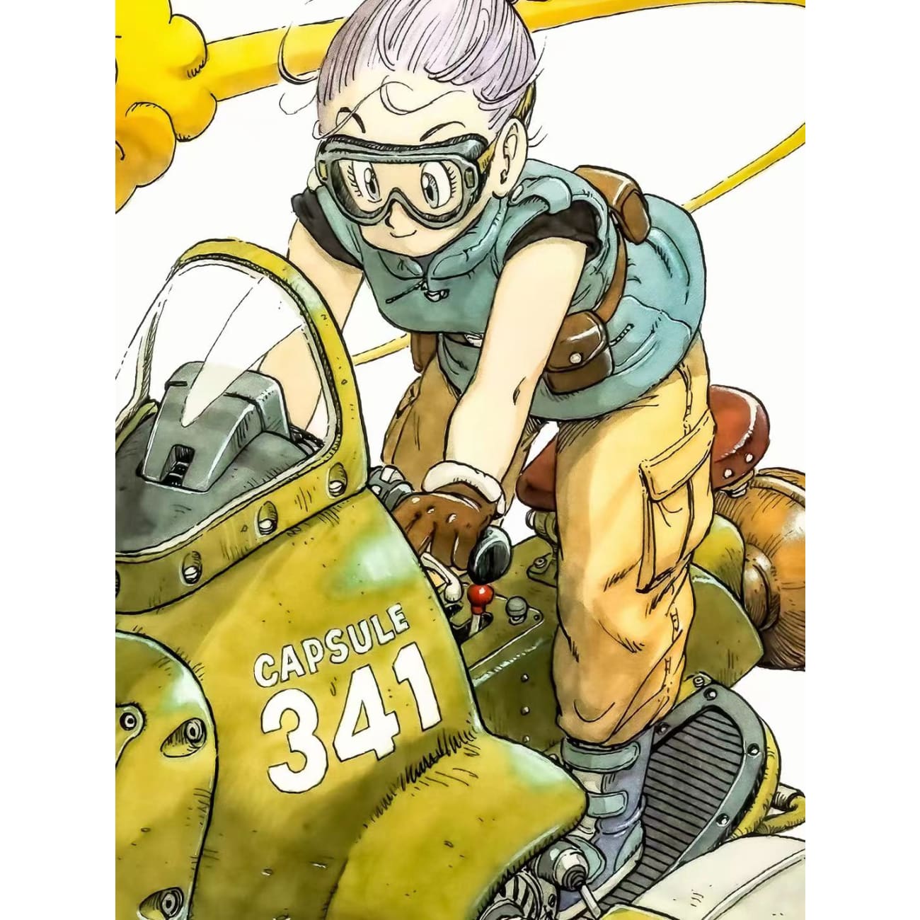 Xing Kong Studio - Son Goku & Bulma Poster Frame