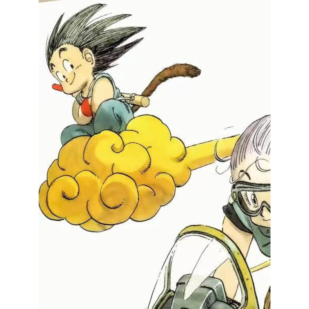 Xing Kong Studio - Son Goku & Bulma Poster Frame
