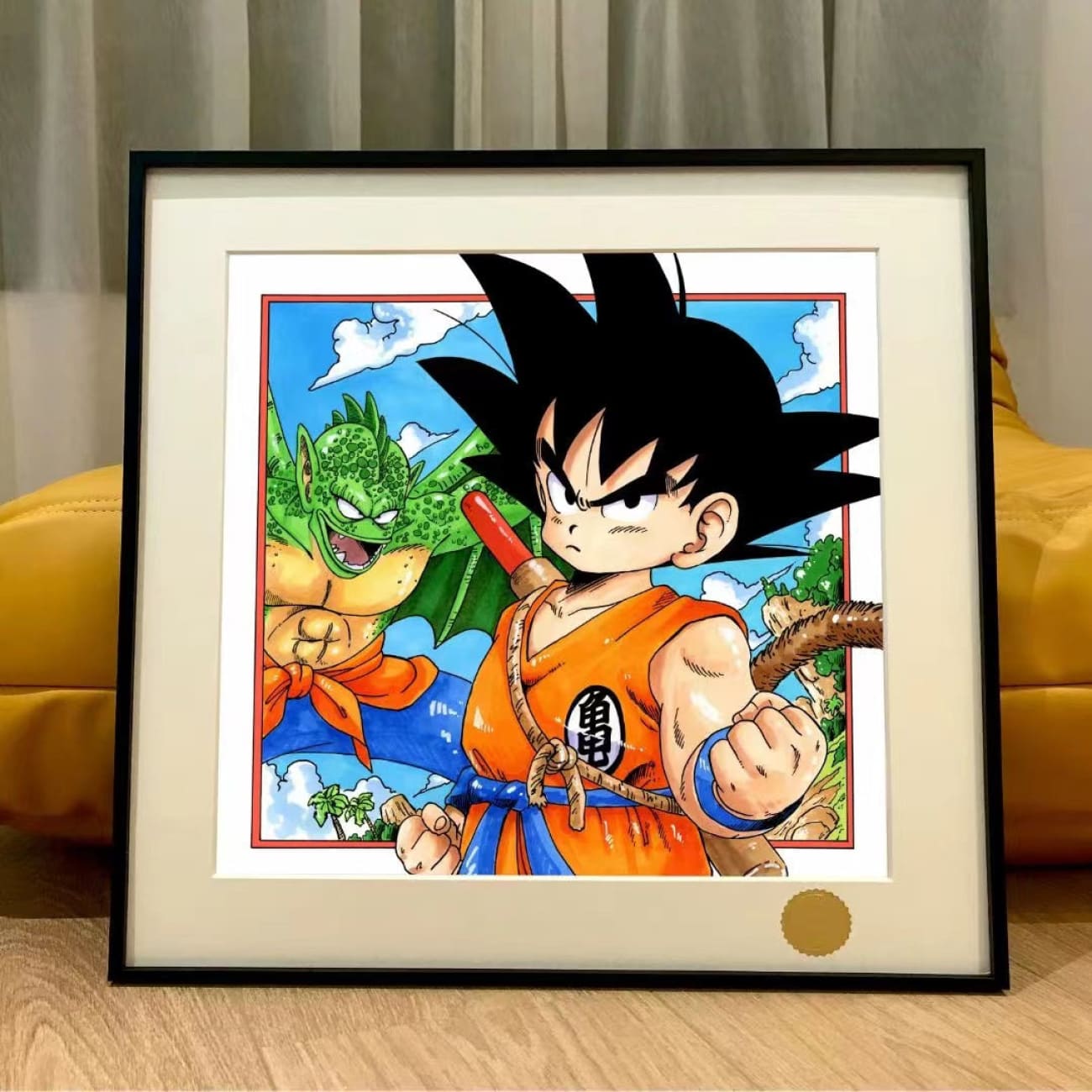 Xing Kong Studio - Son Goku's Fury Poster Frame [45cm x 45cm]