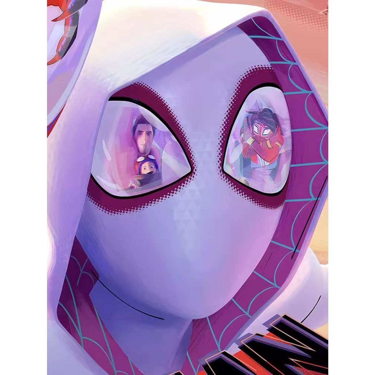 Xing Kong Studio - Spiderman & Gwen Stacy Poster Frame