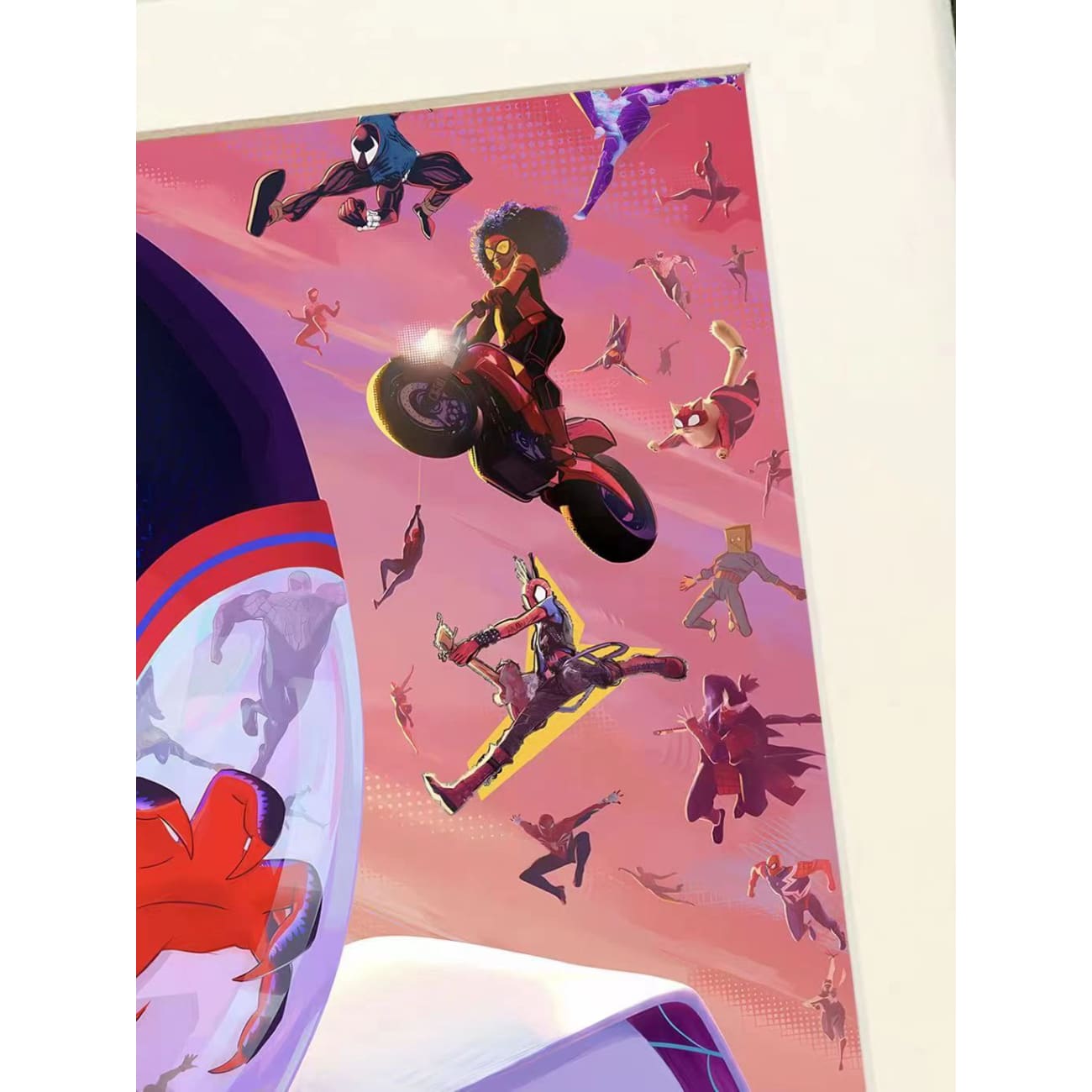 Xing Kong Studio - Spiderman & Gwen Stacy Poster Frame