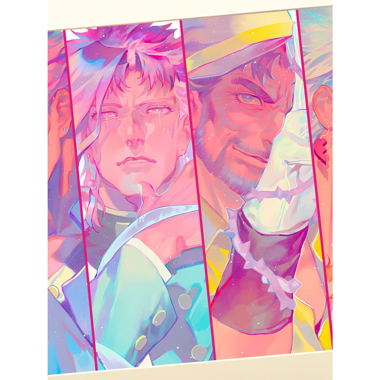 Xing Kong Studio - Stardust Crusaders Poster Frame