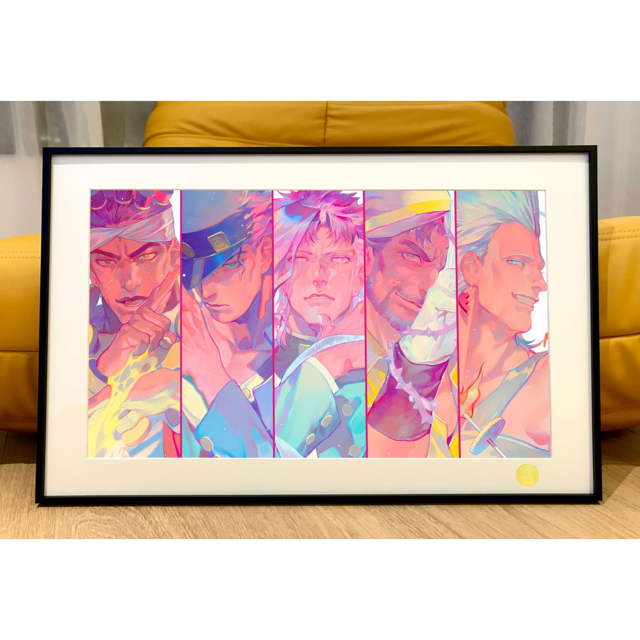 Xing Kong Studio - Stardust Crusaders Poster Frame