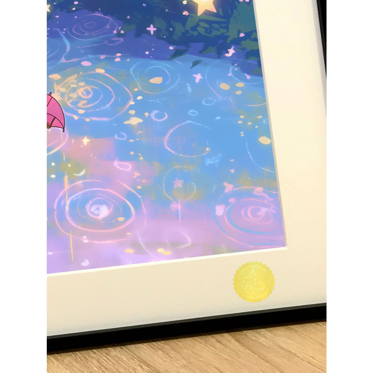 Xing Kong Studio - Starry Rain Kasukabe Defence Force Decorative Poster Frame
