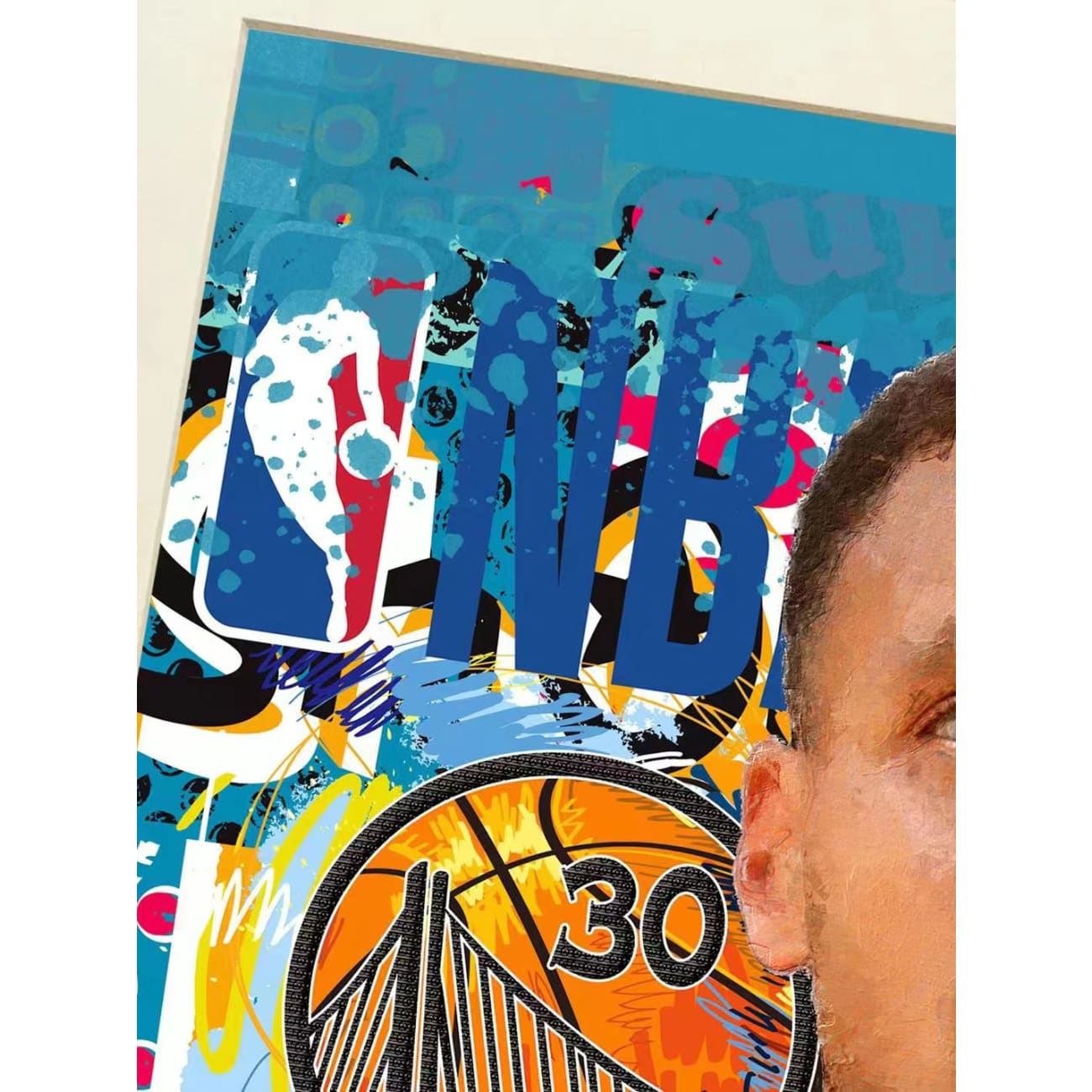 Xing Kong Studio - Stephen Curry Poster Frame 