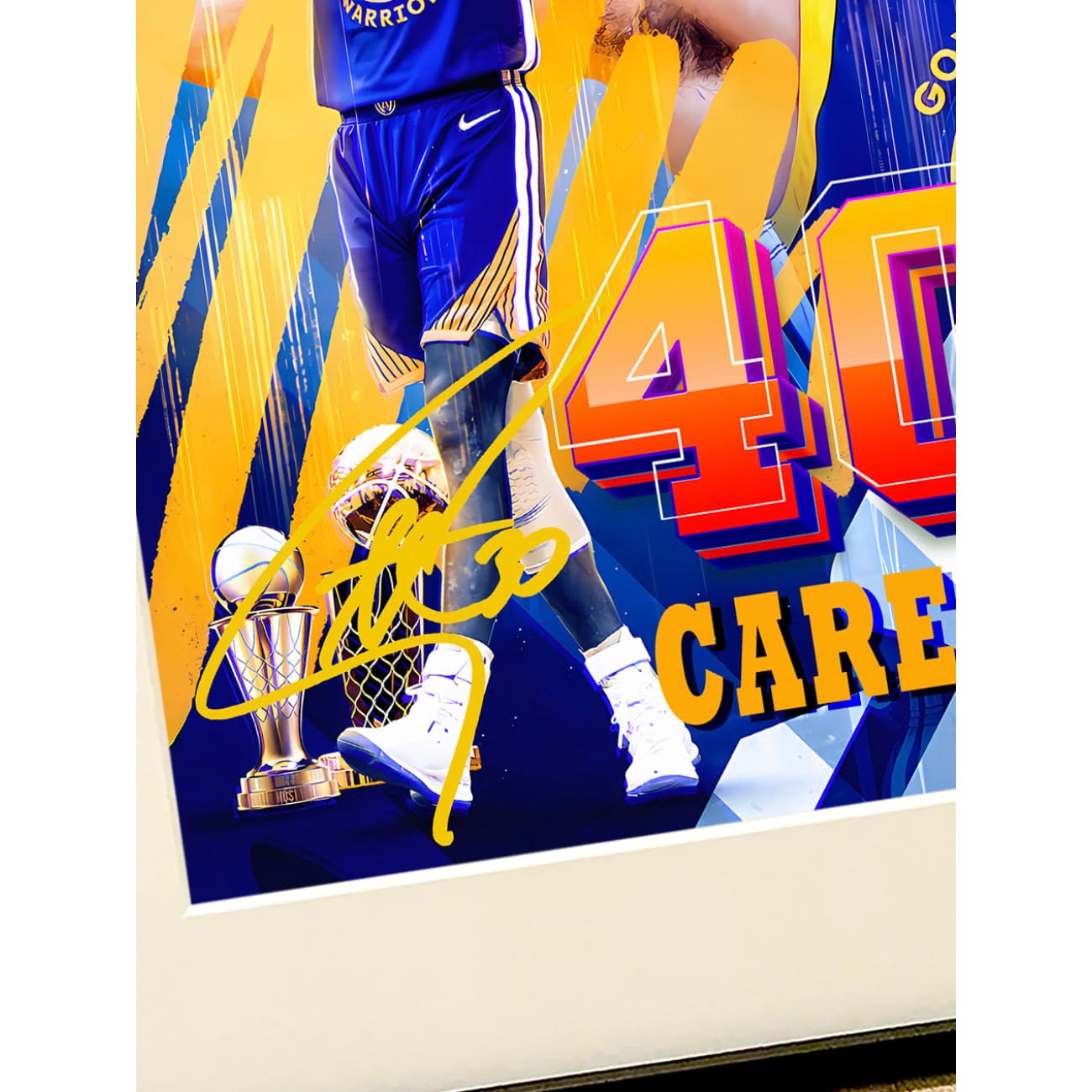 Xing Kong Studio - Stephen Curry Poster Frame