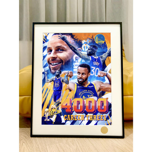 Xing Kong Studio - Stephen Curry Poster Frame