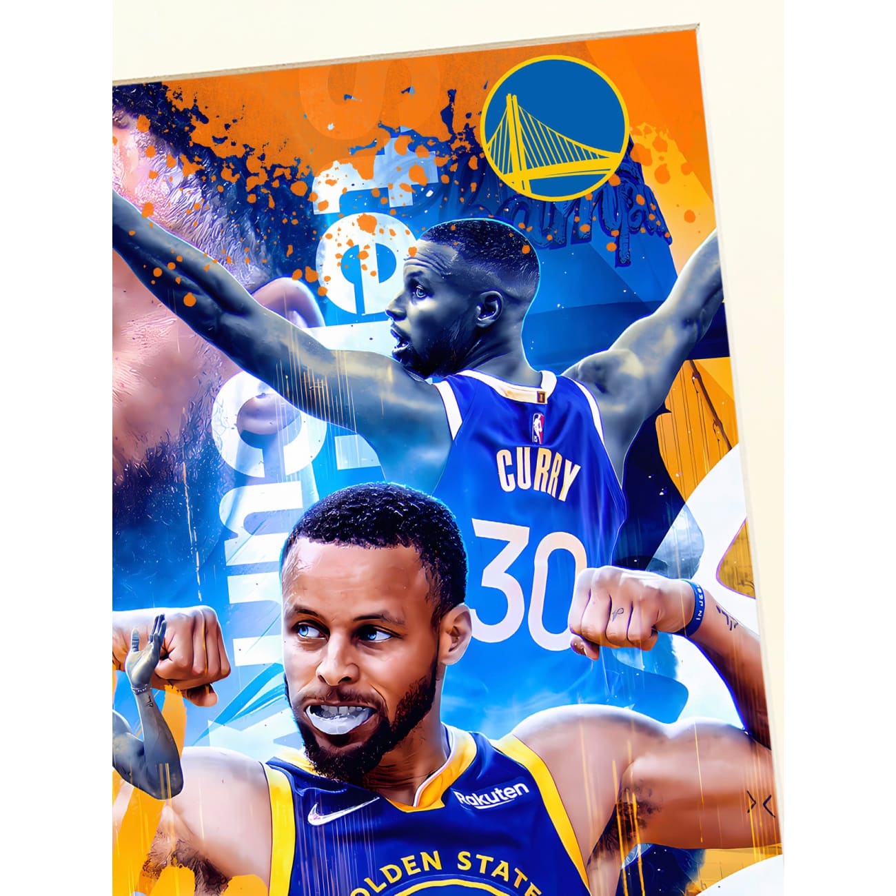 Xing Kong Studio - Stephen Curry Poster Frame