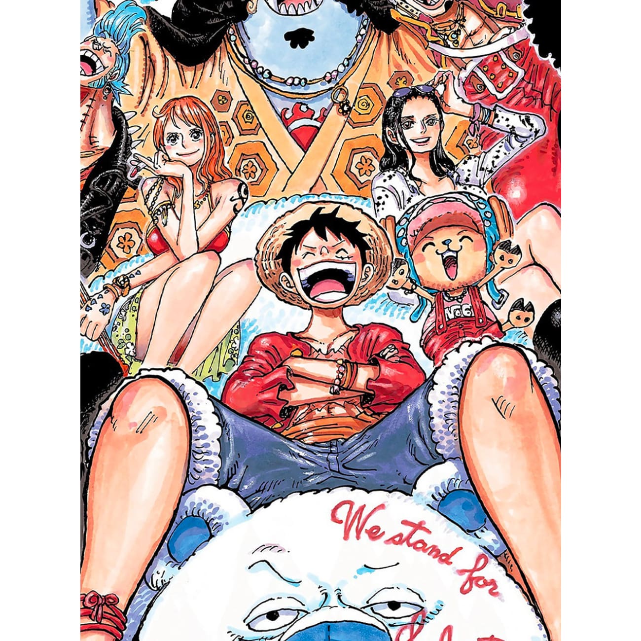 Xing Kong Studio - Straw Hat Crew Poster Frame