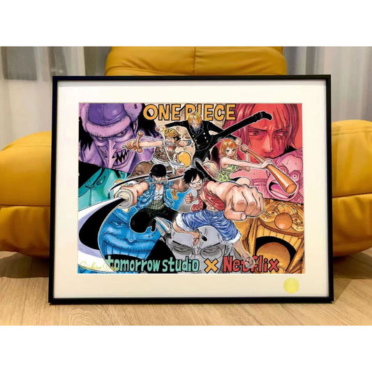 Xing Kong Studio - Straw Hat Pirates Crew Five Person Poster Frame