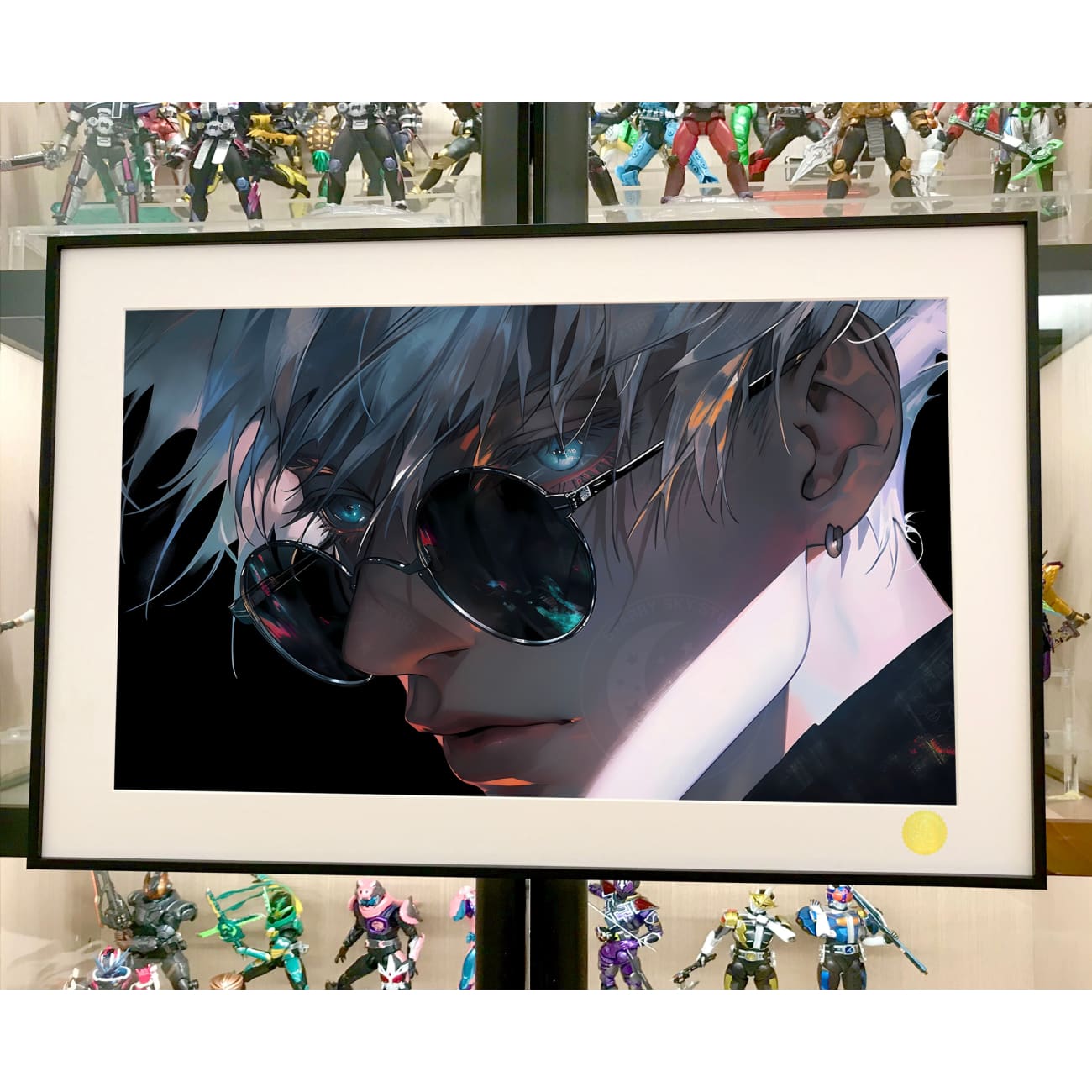 Xing Kong Studio - Sunglasses Satoru Gojo Poster Frame