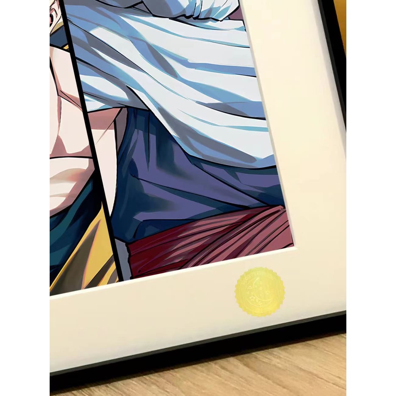 Xing Kong Studio - Super Saiyan (Goku, Vegeta, Gohan & Trunks) Poster Frame