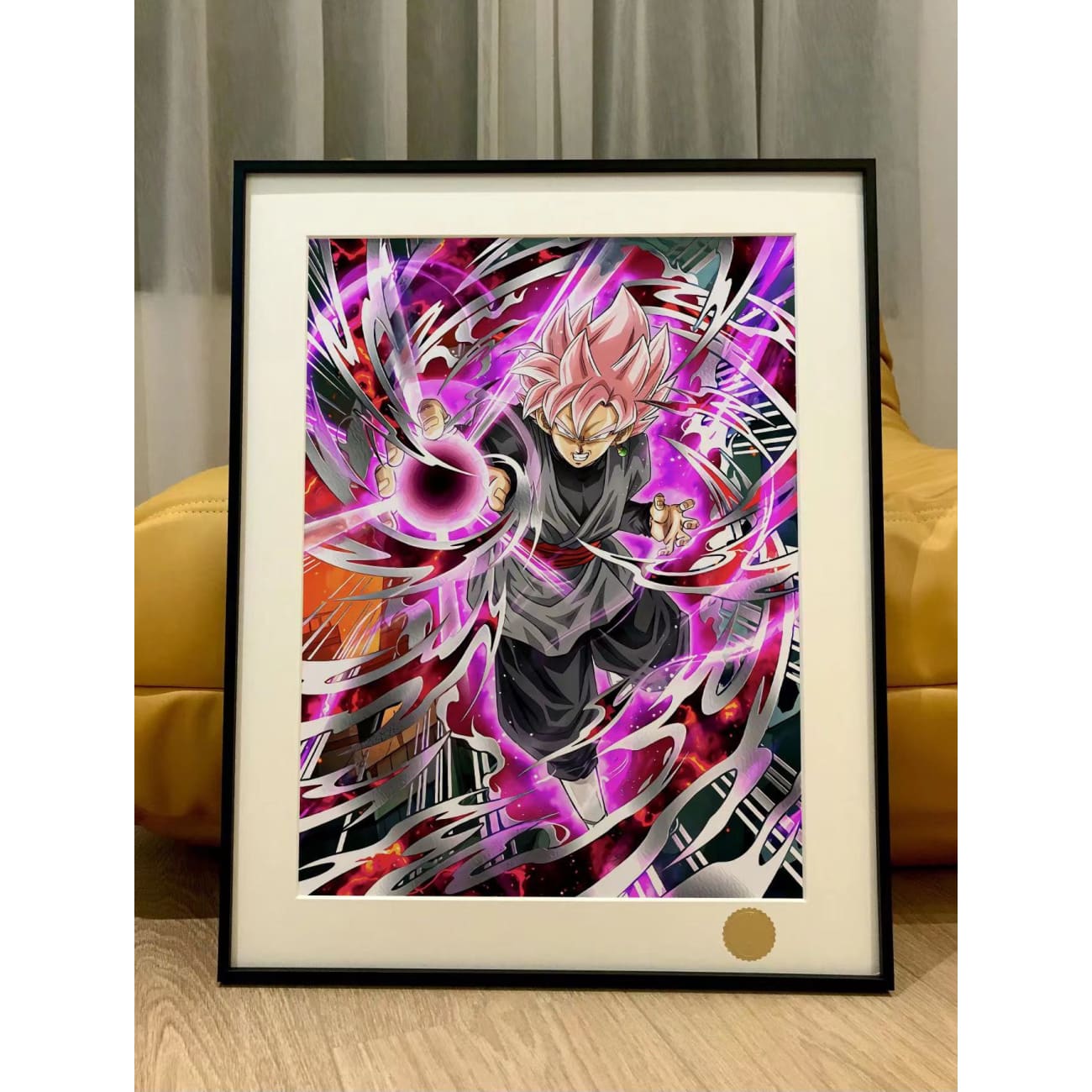 Xing Kong Studio - Super Saiyan Rose Goku Black Poster Frame