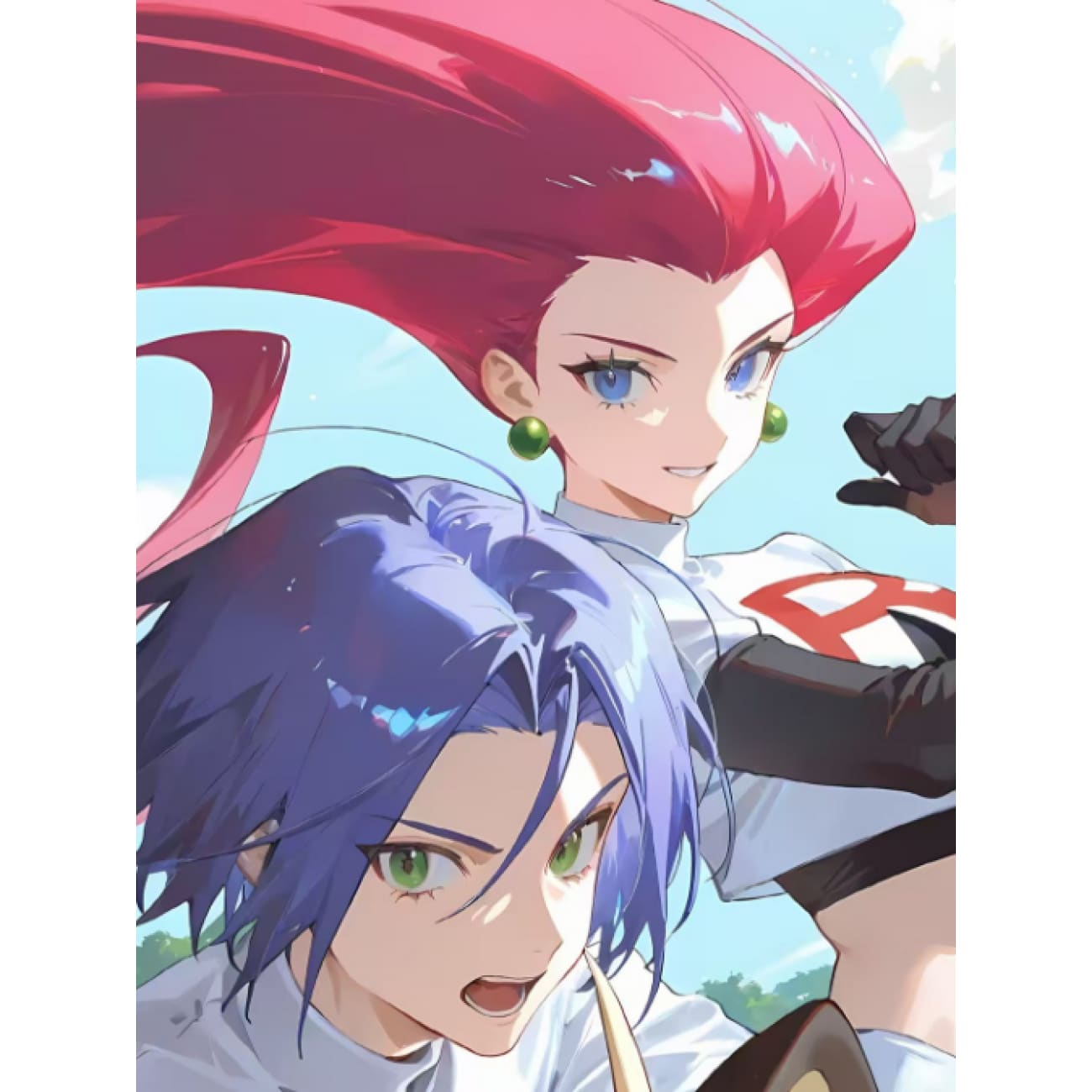 Xing Kong Studio - Team Rocket Poster Frame