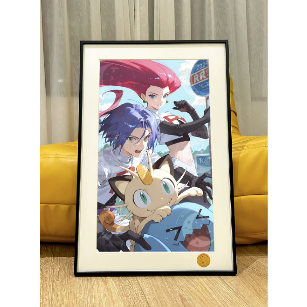 Xing Kong Studio - Team Rocket Poster Frame