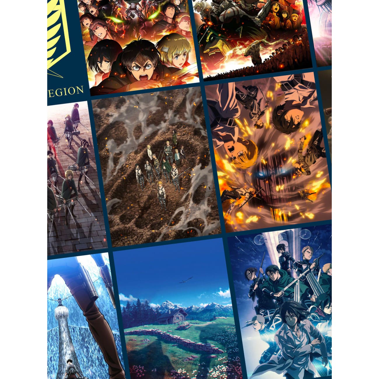 Xing Kong Studio - The Last Survey Corps Poster Frame
