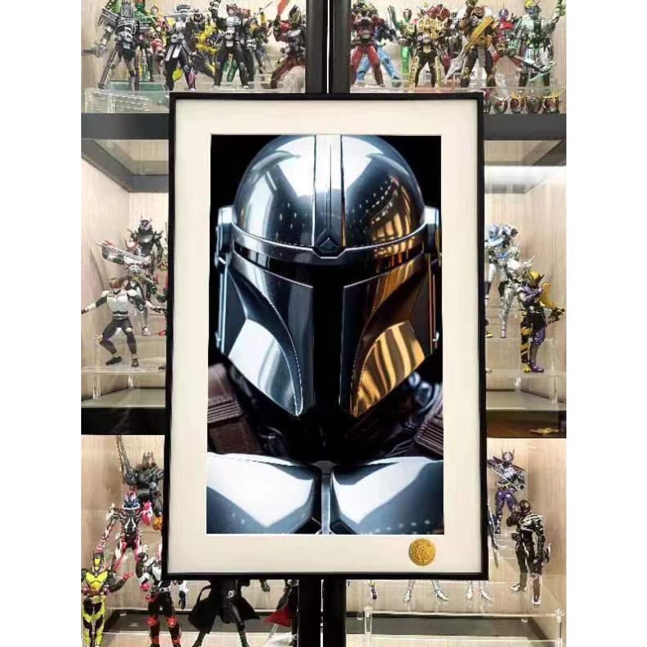 Xing Kong Studio - The Mandalorian Star Wars Poster Frame