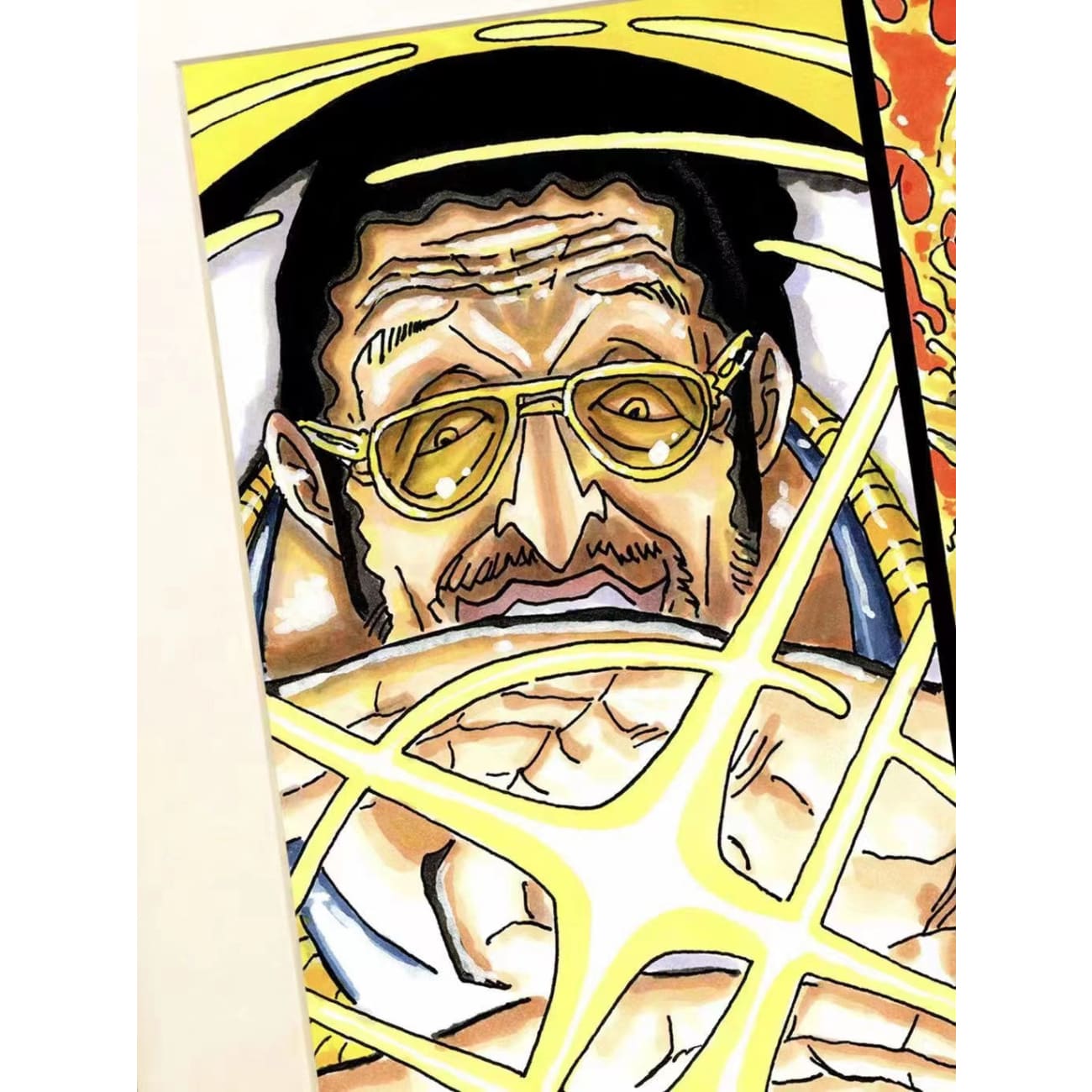 Xing Kong Studio - Three Admirals of the Marines Sakazuki, Kuzan & Borsalino Poster Frame 