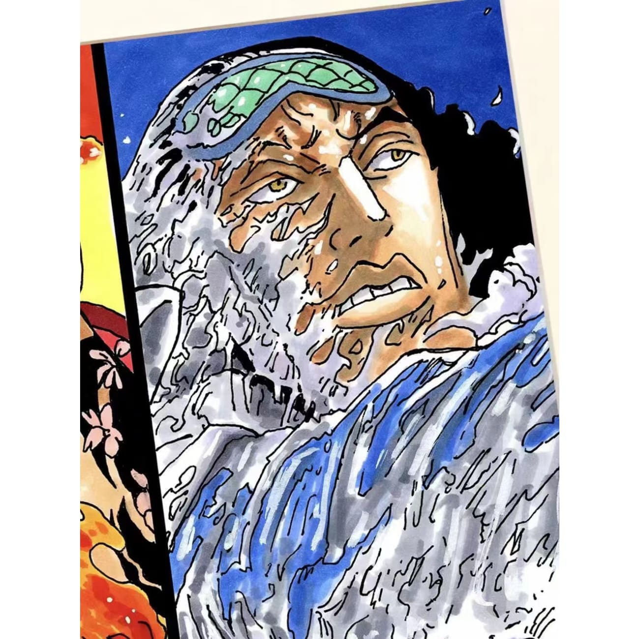 Xing Kong Studio - Three Admirals of the Marines Sakazuki, Kuzan & Borsalino Poster Frame 