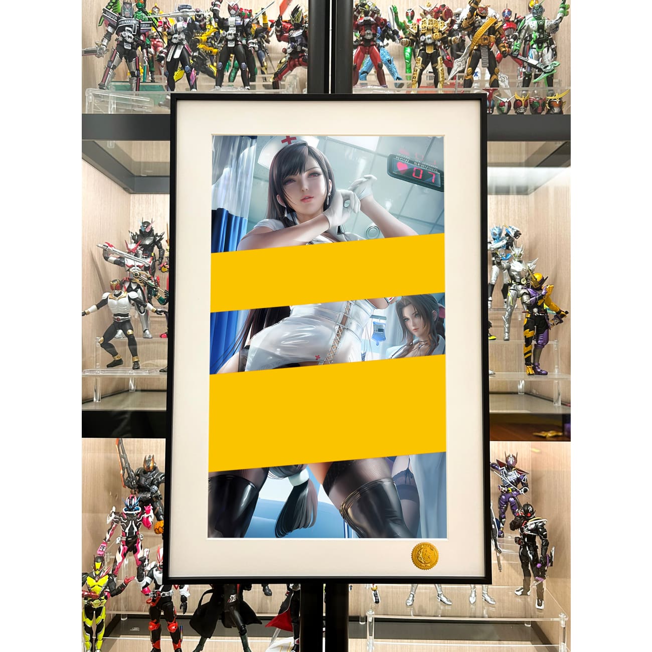 Xing Kong Studio - Tifa Lockhart & Aerith Gainsborough Nurse Ver. Poster Frame