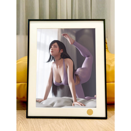Xing Kong Studio - Tifa Lockhart Yoga Ver. Poster Frame 
