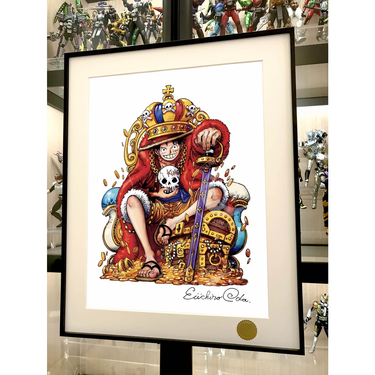 Xing Kong Studio - Treasure Monkey D. Luffy Poster Frame