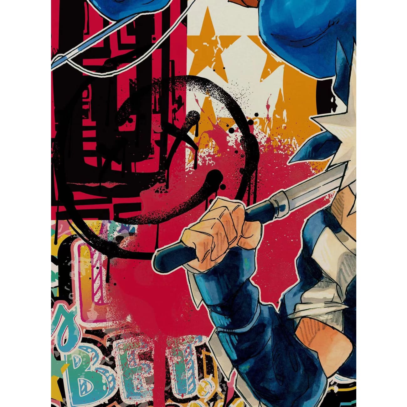 Xing Kong Studio - Uchiha Obito and Kakashi Hatake Poster Frame