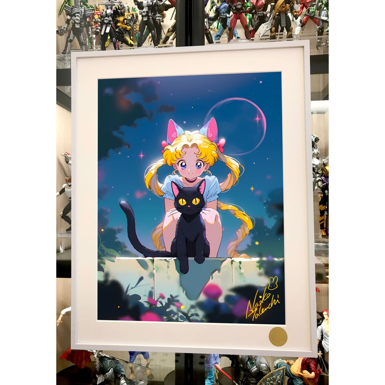 Xing Kong Studio - Usagi Tsukino Cat Ear Poster Frame