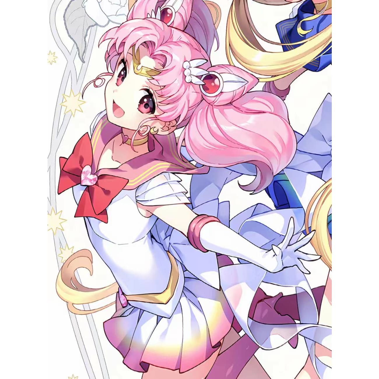 Xing Kong Studio - Usagi Tsukino & Chibiusa Poster Frame