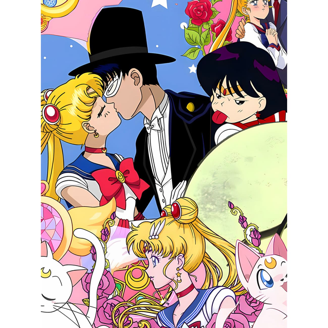 Xing Kong Studio - Usagi Tsukino Collection Poster Frame