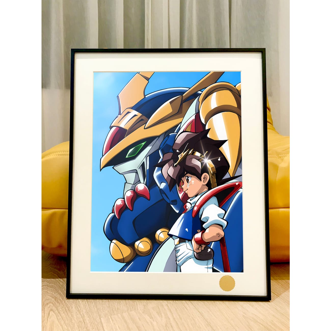 Xing Kong Studio - Wataru Ikusabe & Ryujinmaru Poster Frame