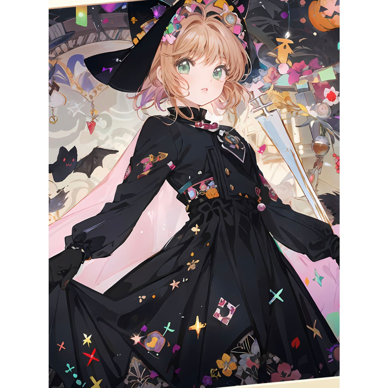 Xing Kong Studio - Witch Sakura Kinomoto Poster Frame