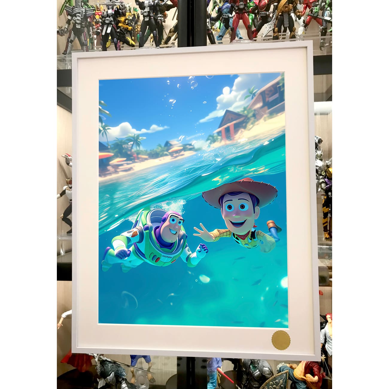 Xing Kong Studio - Woody & Buzz Lightyear Poster Frame