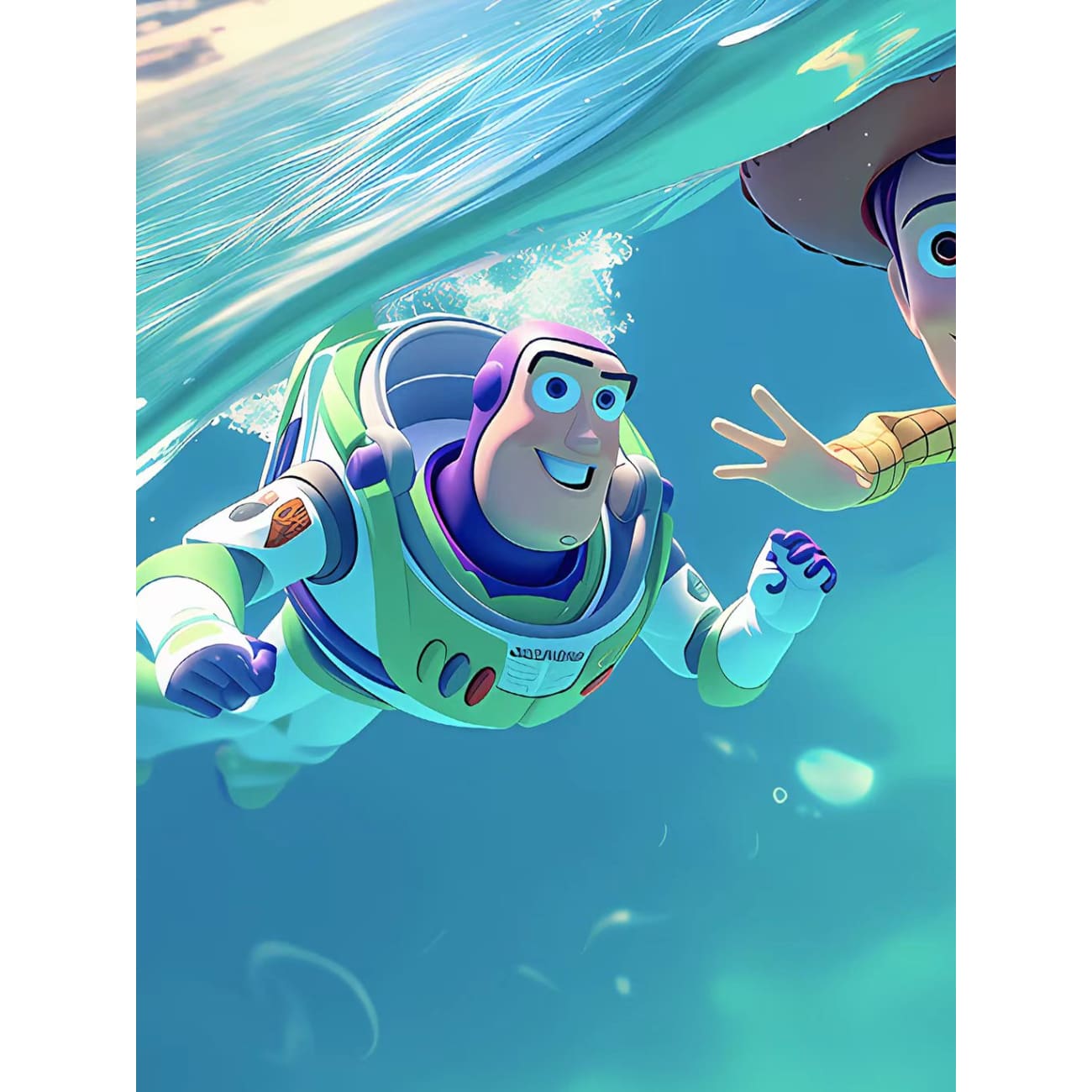 Xing Kong Studio - Woody & Buzz Lightyear Poster Frame