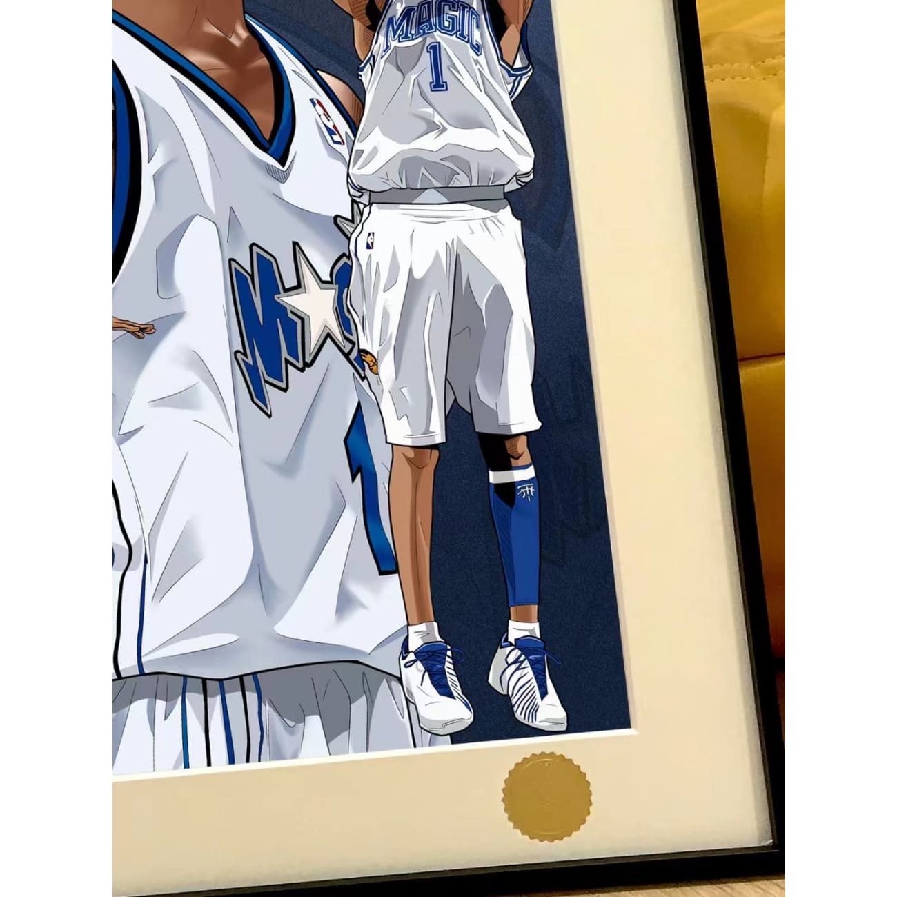 Xing Kong Studio X Jesse - Tracy McGrady Poster Frame