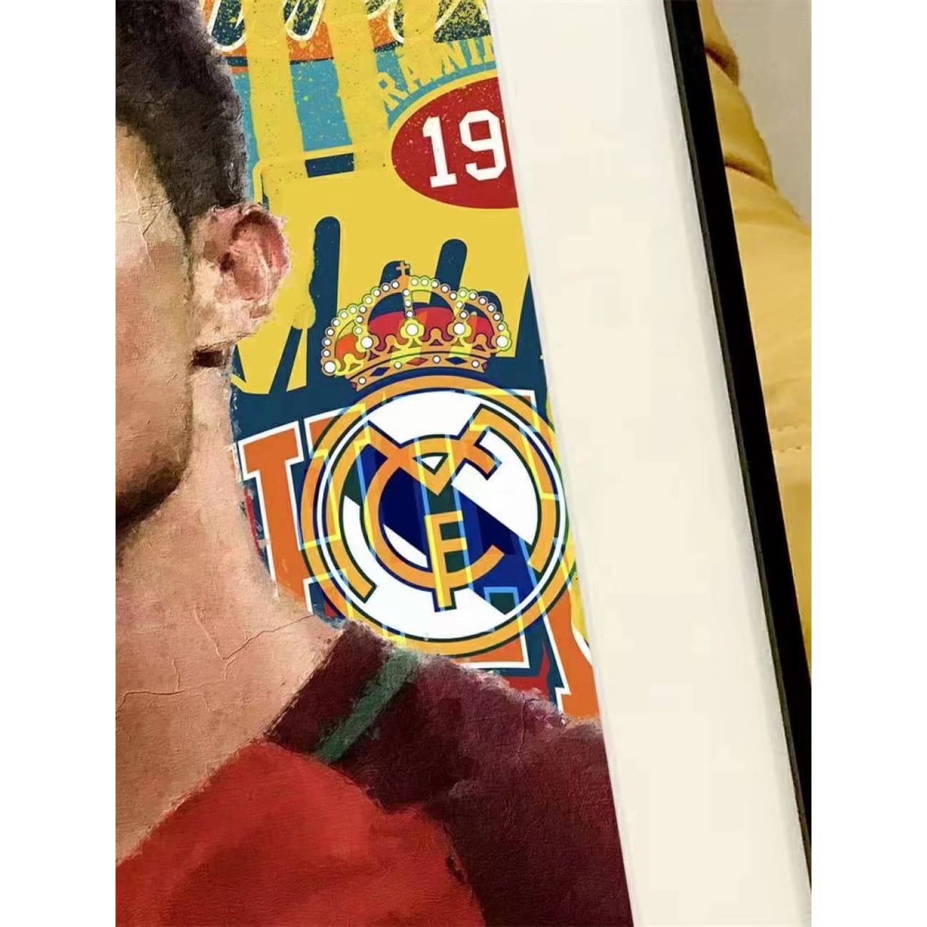 Xing Kong Studio x Zhao Wu - Portugal Cristiano Ronaldo Poster Frame