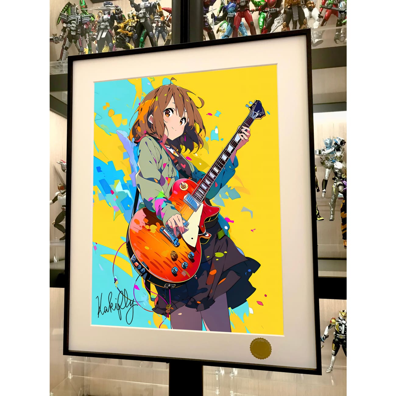 Xing Kong Studio - Yui Hirasawa Poster Frame 