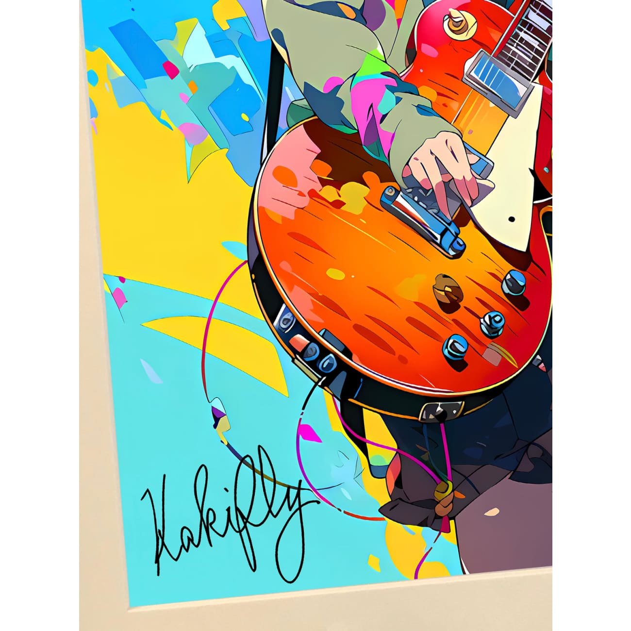 Xing Kong Studio - Yui Hirasawa Poster Frame 