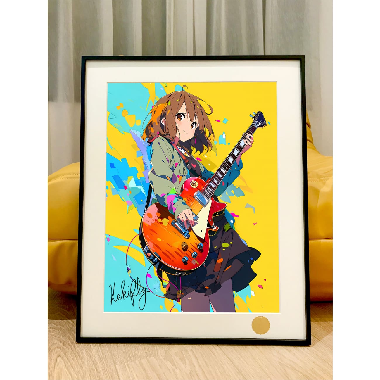 Xing Kong Studio - Yui Hirasawa Poster Frame 